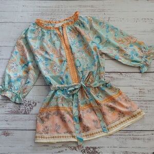 Melloday Anthro Floral Tunic